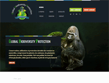 Tablet Screenshot of globalbiodiversityprotection.org